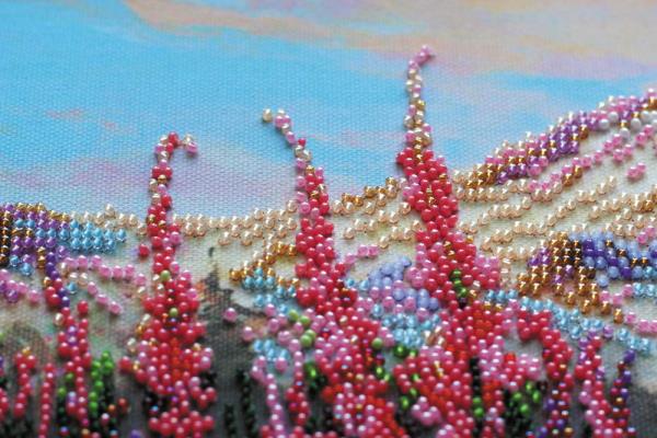 Buy Bead embroidery kit - Mountain scenery lanscape-AB-732_5