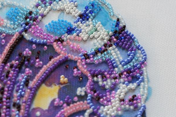 Buy Bead embroidery kit - Jellyfish night dance-AB-735_4
