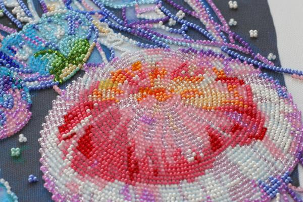 Buy Bead embroidery kit - Jellyfish night dance-AB-735_6