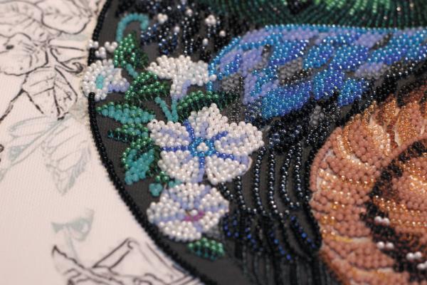 Buy Bead embroidery kit - Owl Harmony-AB-745_7