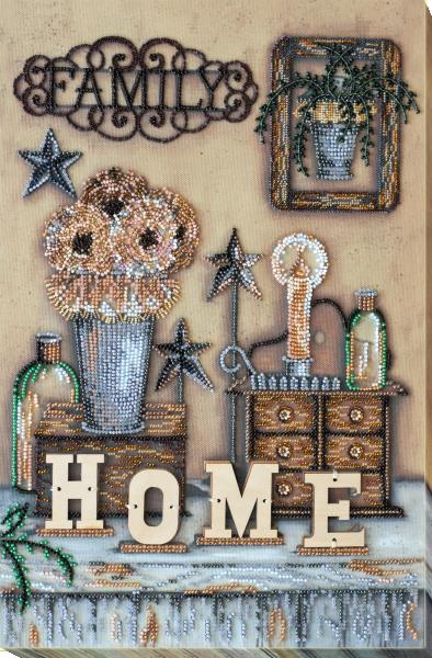 Buy Bead embroidery kit - Family comfort-AB-753