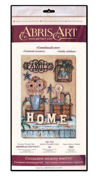 Buy Bead embroidery kit - Family comfort-AB-753_2