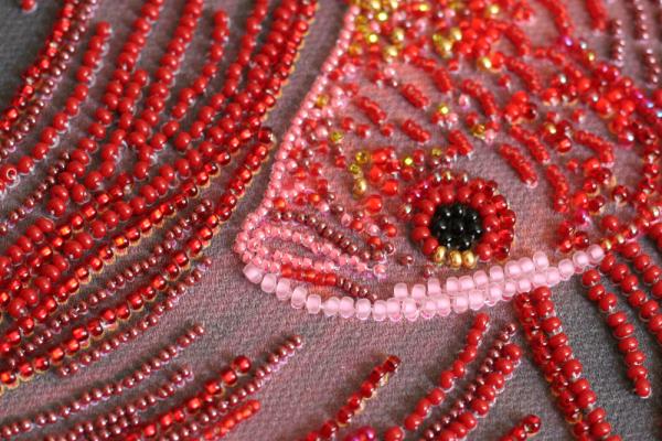 Buy Bead embroidery kit - Red Gold-AB-754_6