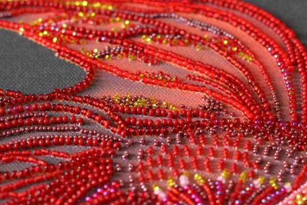 Buy Bead embroidery kit - Red Gold-AB-754_8