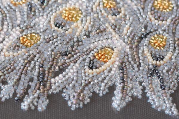 Buy Bead embroidery kit - Gold in silver-AB-760_6