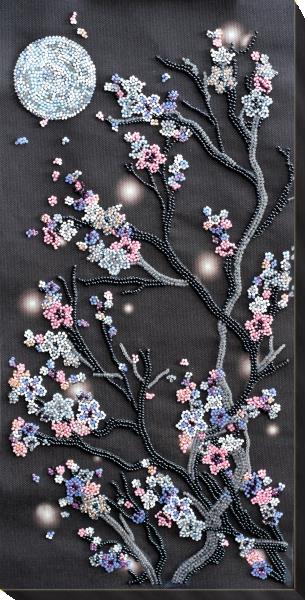 Buy Bead embroidery kit - Night sakura-AB-762