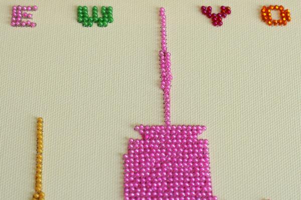 Buy Bead embroidery kit - New York-AB-764_4