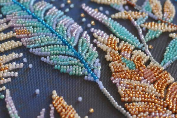 Buy Bead embroidery kit - Tropical night-AB-777_5
