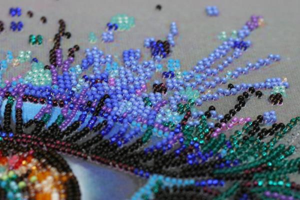 Buy Bead embroidery kit - Royal gaze-AB-788_5