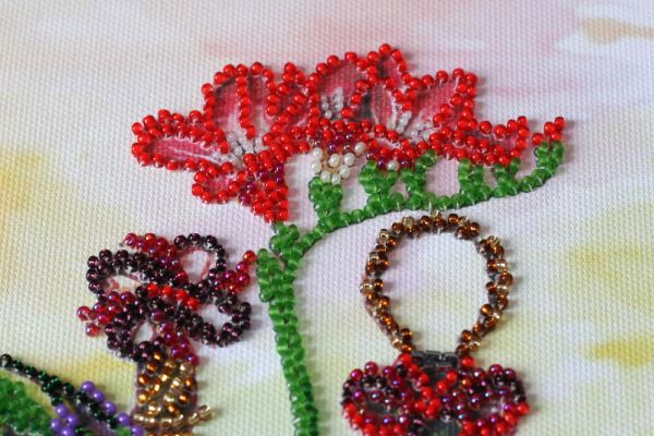 Buy Bead embroidery kit - Floral trail-AB-800_2