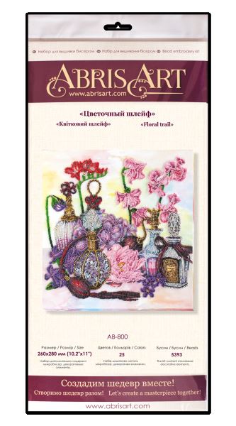 Buy Bead embroidery kit - Floral trail-AB-800_6