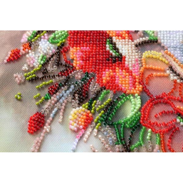 Buy Bead embroidery kit - Delicate flowers-AB-805_1