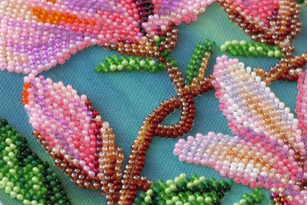 Buy Bead embroidery kit - Magnolias bloom-AB-806_3