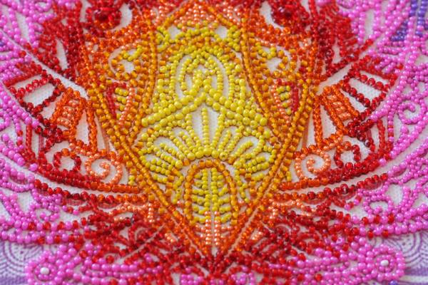 Buy Bead embroidery kit - Flower of the East-AB-807_2