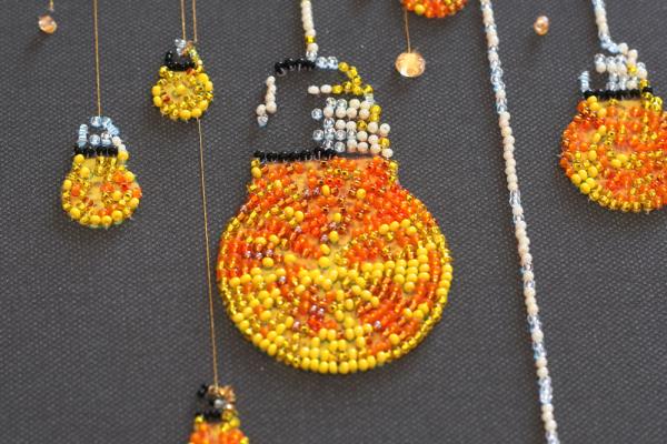 Buy Bead embroidery kit - Lamp evening-AB-811_2