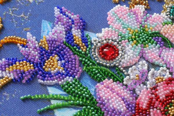 Buy Bead embroidery kit - Magic flowers-AB-813_2