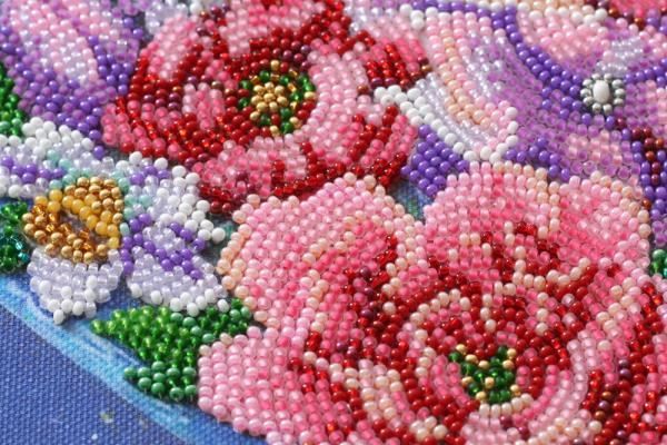 Buy Bead embroidery kit - Magic flowers-AB-813_3