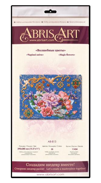 Buy Bead embroidery kit - Magic flowers-AB-813_6