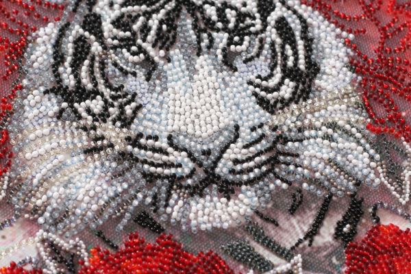 Buy Bead embroidery kit - Bai-hu (White Tiger)-AB-814_4