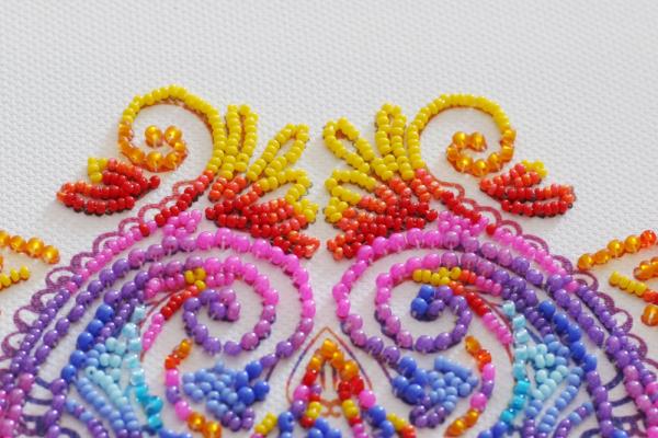 Buy Bead embroidery kit - Cascades pearl-AB-818_2
