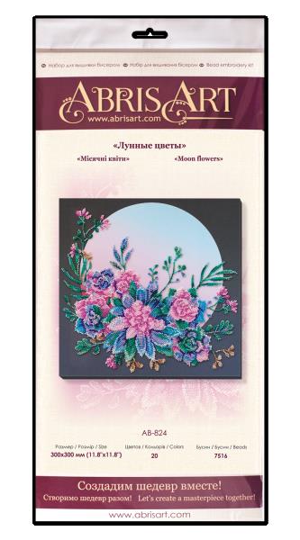 Buy Bead embroidery kit - Moon flowers-AB-824_6