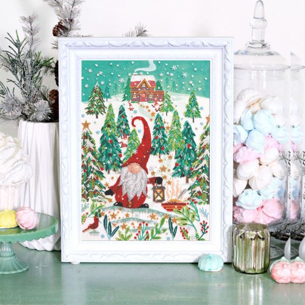 Buy Bead embroidery kit - Visiting gnomes-AB-827_1