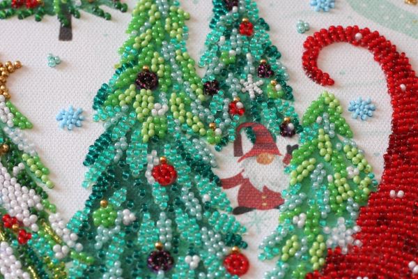 Buy Bead embroidery kit - Visiting gnomes-AB-827_5