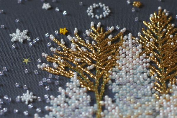 Buy Bead embroidery kit - Christmas fairy tale-AB-829_2