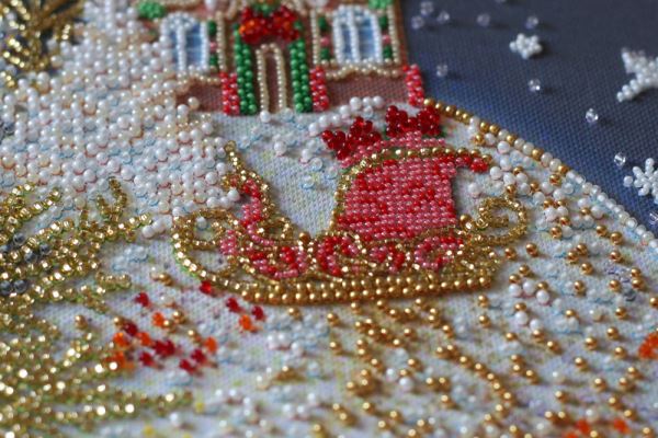 Buy Bead embroidery kit - Christmas fairy tale-AB-829_3