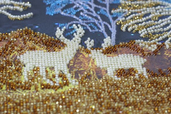 Buy Bead embroidery kit - Golden forest-AB-832_3