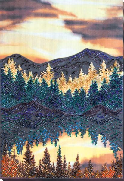 Buy Bead embroidery kit - Near the lake-AB-845