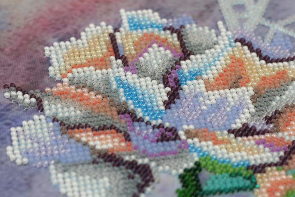 Buy Bead embroidery kit - Flowering sorbet-AB-850_2