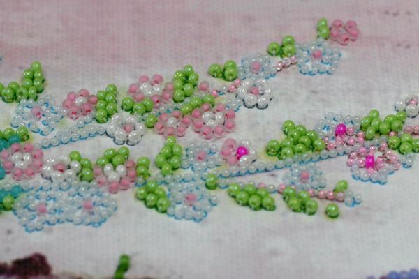 Buy Bead embroidery kit - Love cooing-AB-857_2