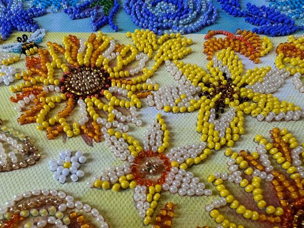 Buy Bead embroidery kit - Flowering flag-AB-869_5