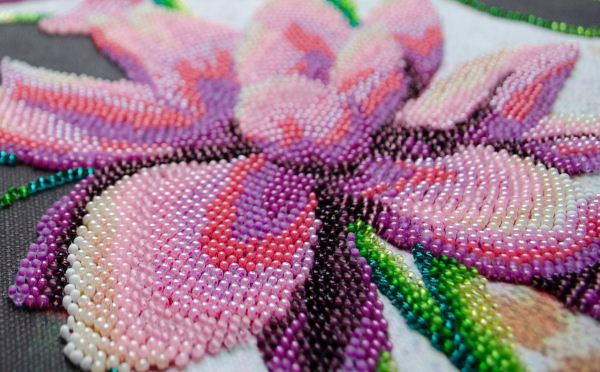 Buy Bead embroidery kit - Blooming lotus-AB-887_4