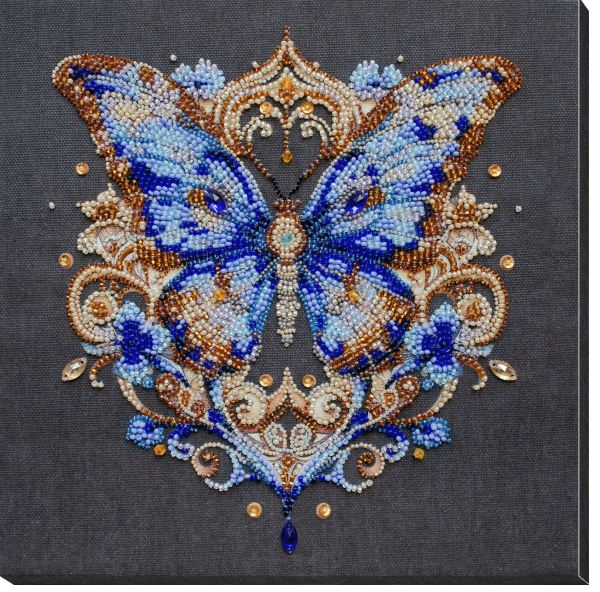 Buy Bead embroidery kit - Luxury sapphire-AB-895