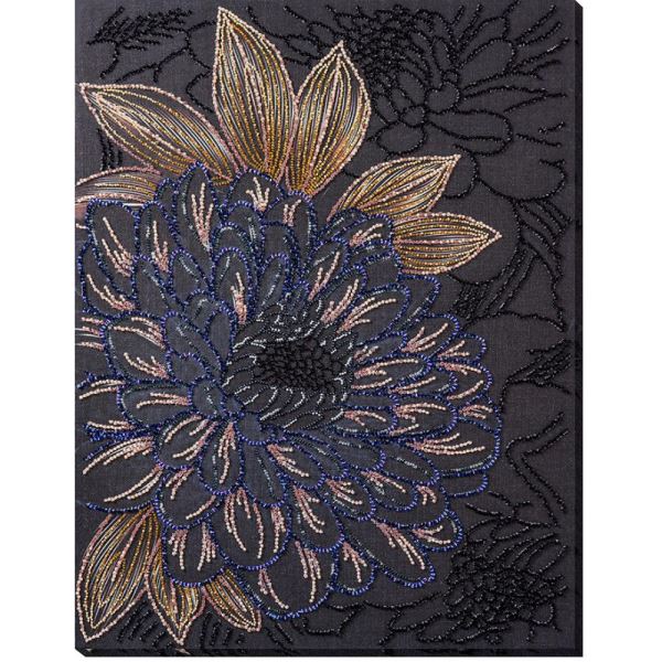 Buy Bead embroidery kit - Blooming in the dark-AB-903