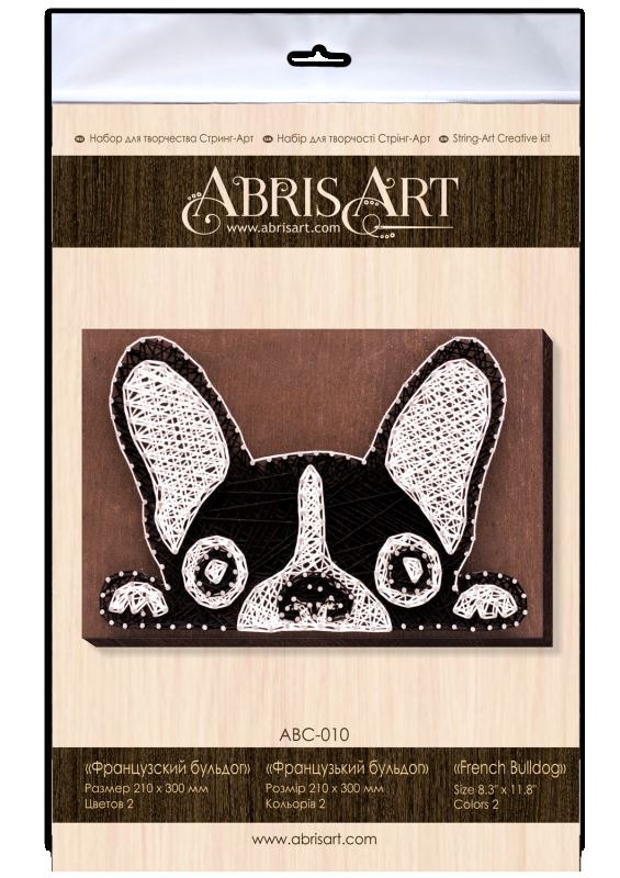 Buy String art kit - French bulldog-ABC-010_6
