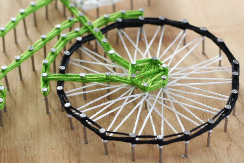 Buy String art kit - Bicycle-ABC-011_2