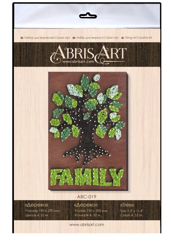 Buy String art kit - Tree-ABC-019_6