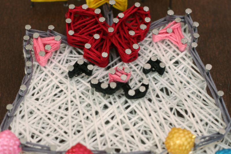 Buy String art kit - Kitten holidays-ABC-022_3
