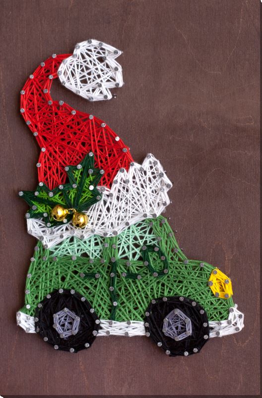 Buy String art kit - Christmas car-ABC-027