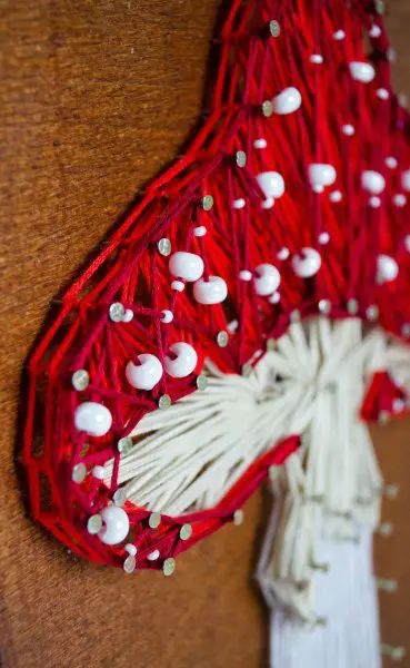 Buy String art kit - Amanita Mushroom-ABC-031_4