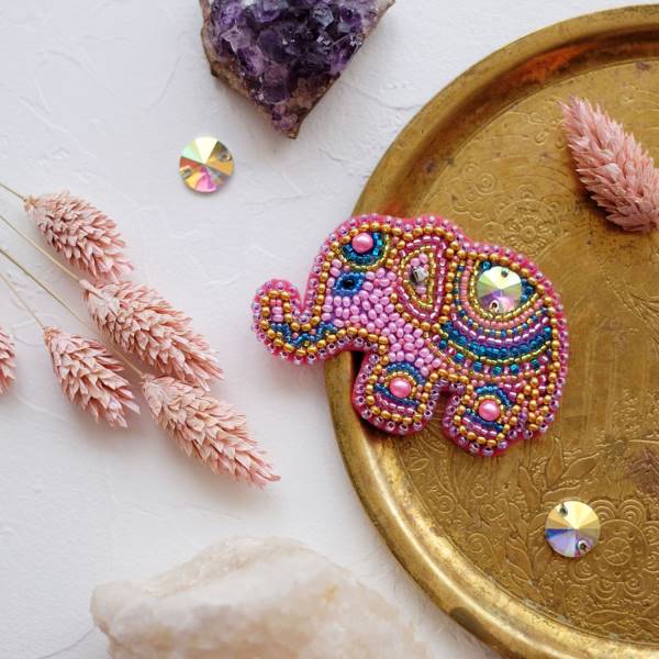 Buy DIY Jewelry making kit - Pink elephant-AD-038