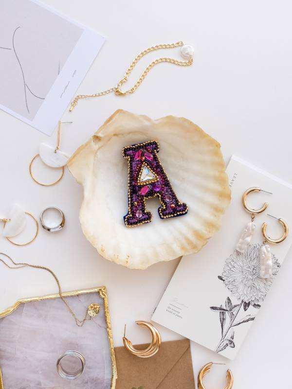 Buy DIY Jewelry making kit - Letter A-AD-077