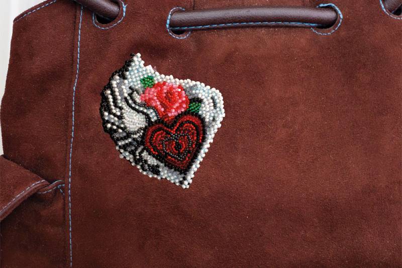 Buy DIY Beaded Clothes Patch - Secrets of the Heart-AD-103_1