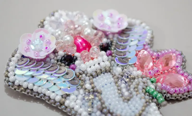 Buy DIY Jewelry making kit Pin Brooch - A symbol of luck-AD-219_1