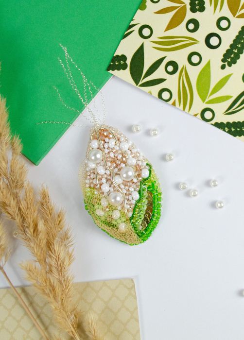 Buy DIY Jewelry making kit Pin Brooch - Corn-AD-235