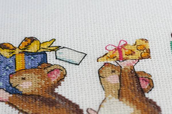 Buy Cross stitch kit - We are in a hurry to greet-AH-044_6