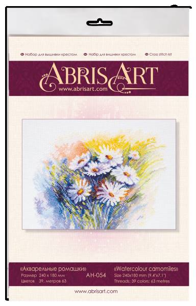 Buy Cross stitch kit - Watercolor daisies-AH-054_5